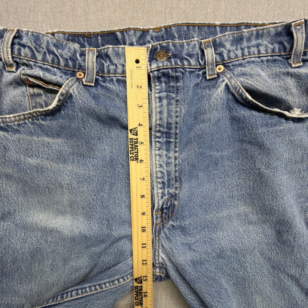 VTG Levis Orange Tab 505 Jeans Mens 38x34 (Fits 36x33) Made In USA 80s Nice Fade - Picture 10 of 11